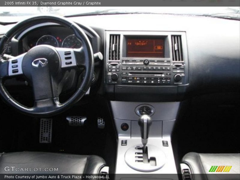 Diamond Graphite Gray / Graphite 2005 Infiniti FX 35