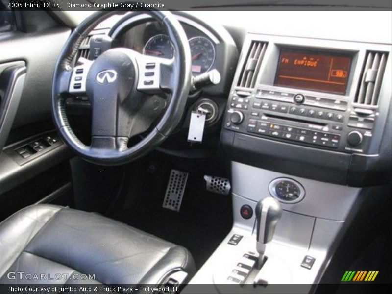 Diamond Graphite Gray / Graphite 2005 Infiniti FX 35