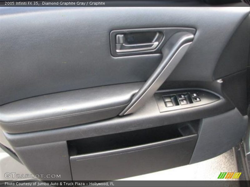 Diamond Graphite Gray / Graphite 2005 Infiniti FX 35