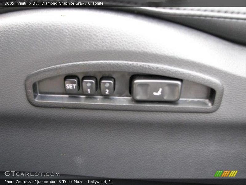 Diamond Graphite Gray / Graphite 2005 Infiniti FX 35
