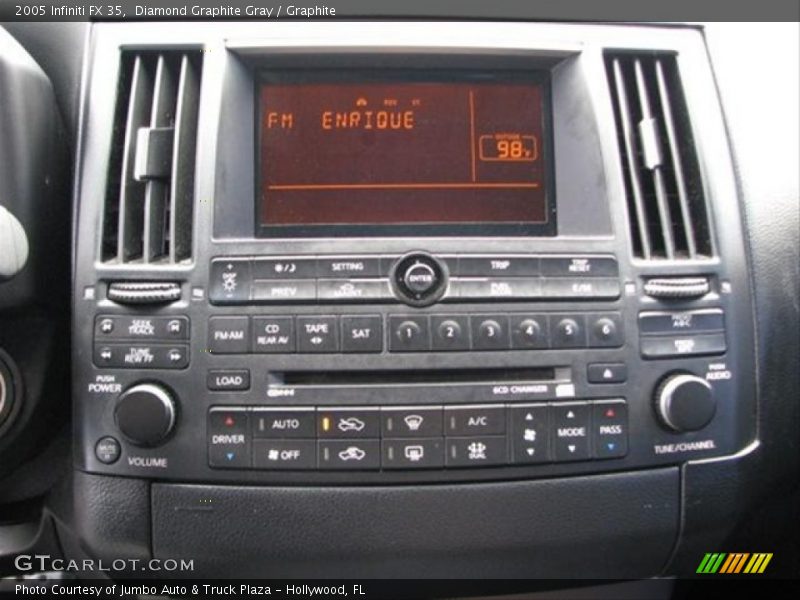 Diamond Graphite Gray / Graphite 2005 Infiniti FX 35