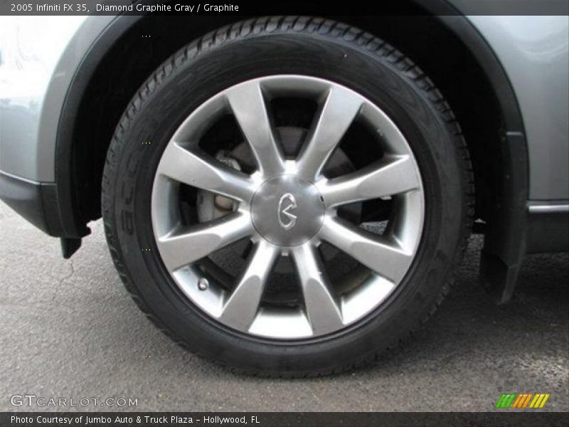 Diamond Graphite Gray / Graphite 2005 Infiniti FX 35