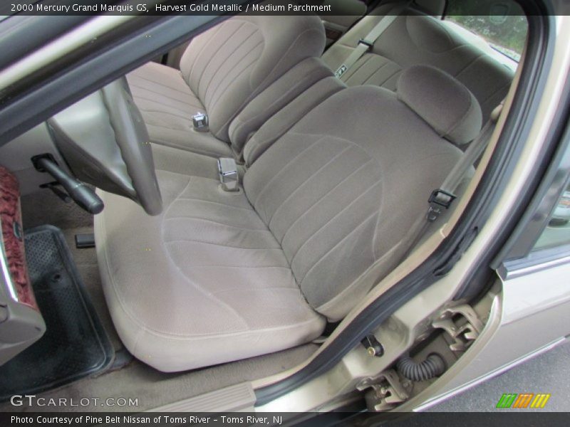 Harvest Gold Metallic / Medium Parchment 2000 Mercury Grand Marquis GS