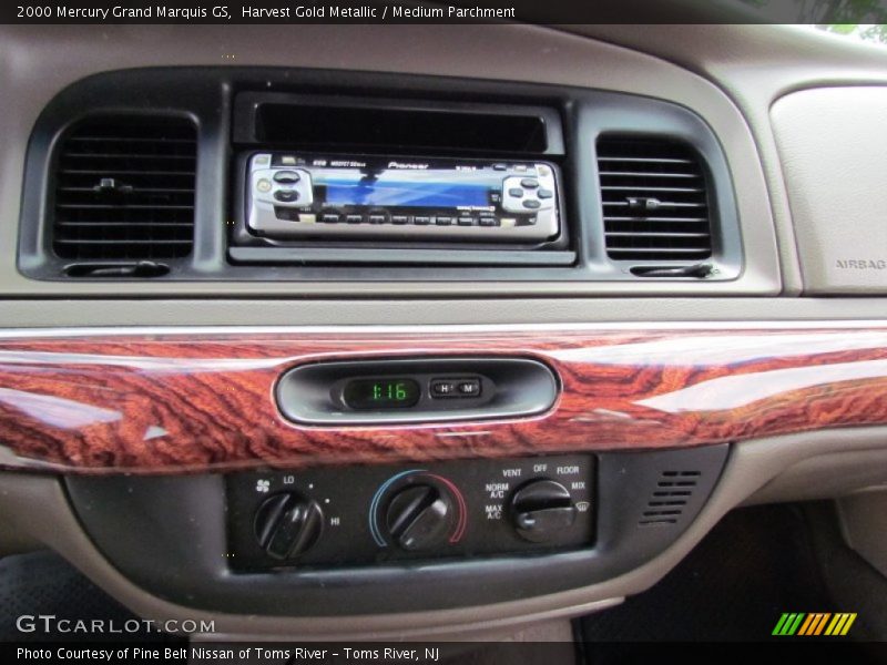 Harvest Gold Metallic / Medium Parchment 2000 Mercury Grand Marquis GS