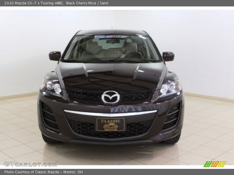 Black Cherry Mica / Sand 2010 Mazda CX-7 s Touring AWD