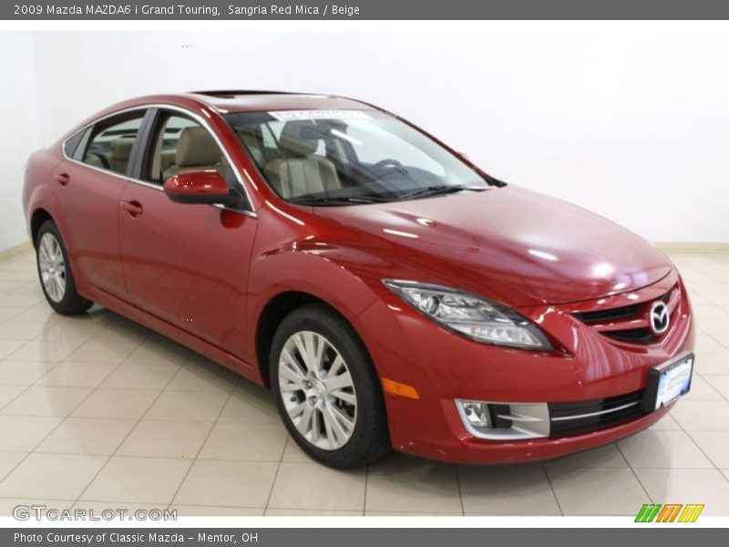 Front 3/4 View of 2009 MAZDA6 i Grand Touring