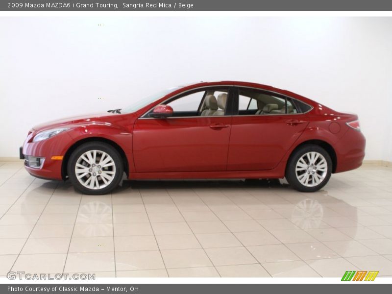  2009 MAZDA6 i Grand Touring Sangria Red Mica