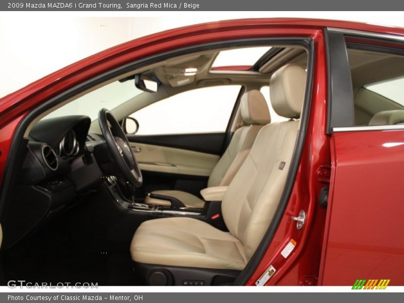  2009 MAZDA6 i Grand Touring Beige Interior