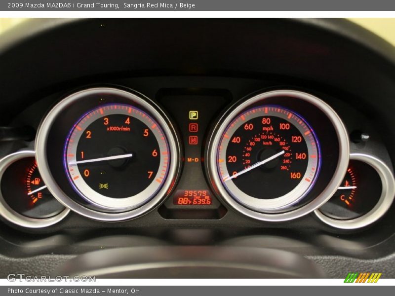  2009 MAZDA6 i Grand Touring i Grand Touring Gauges
