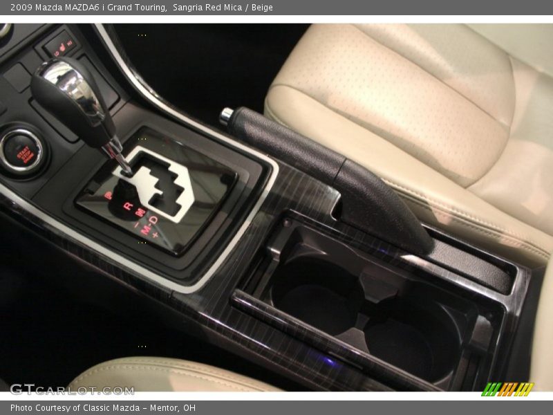 Sangria Red Mica / Beige 2009 Mazda MAZDA6 i Grand Touring