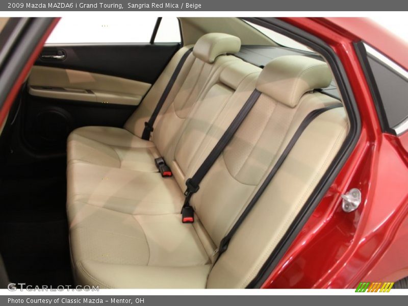 Rear Seat of 2009 MAZDA6 i Grand Touring