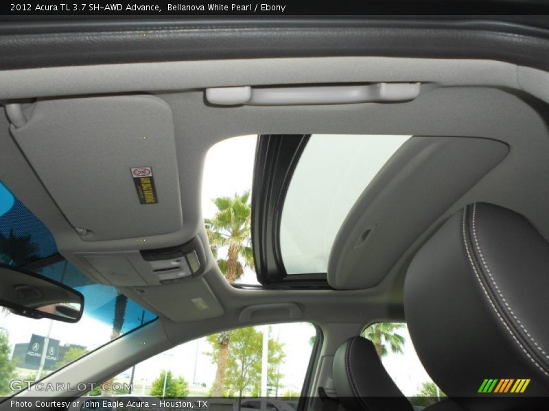 Bellanova White Pearl / Ebony 2012 Acura TL 3.7 SH-AWD Advance