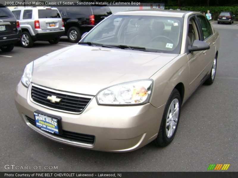 Sandstone Metallic / Cashmere Beige 2008 Chevrolet Malibu Classic LT Sedan