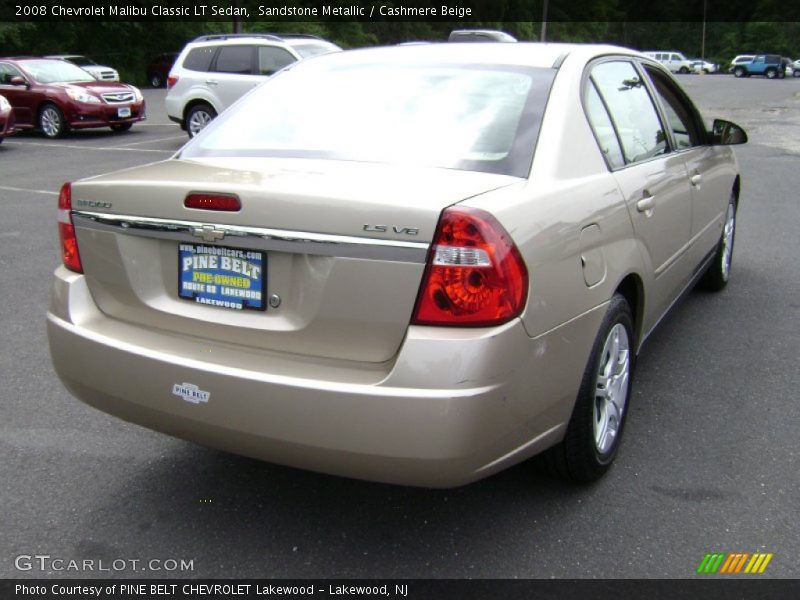 Sandstone Metallic / Cashmere Beige 2008 Chevrolet Malibu Classic LT Sedan