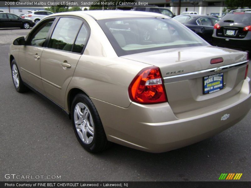 Sandstone Metallic / Cashmere Beige 2008 Chevrolet Malibu Classic LT Sedan