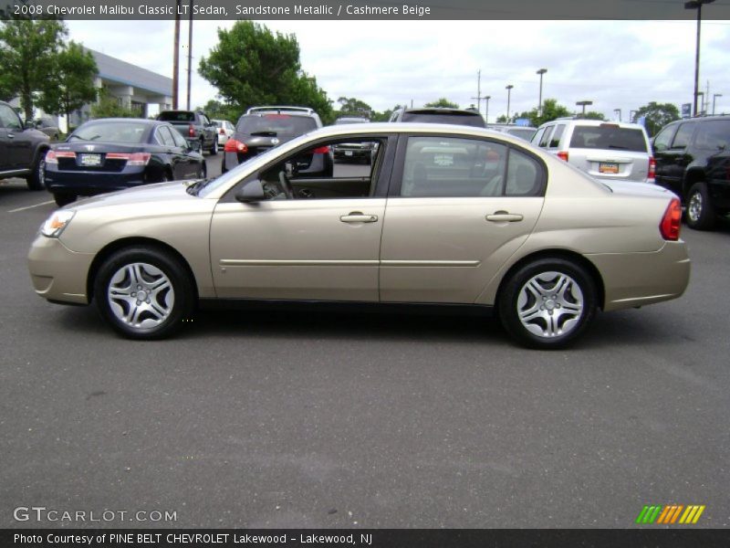 Sandstone Metallic / Cashmere Beige 2008 Chevrolet Malibu Classic LT Sedan