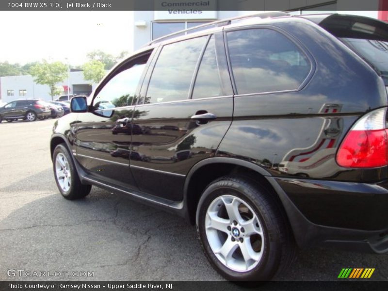 Jet Black / Black 2004 BMW X5 3.0i