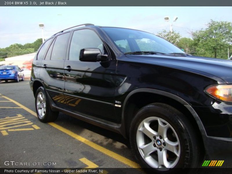Jet Black / Black 2004 BMW X5 3.0i