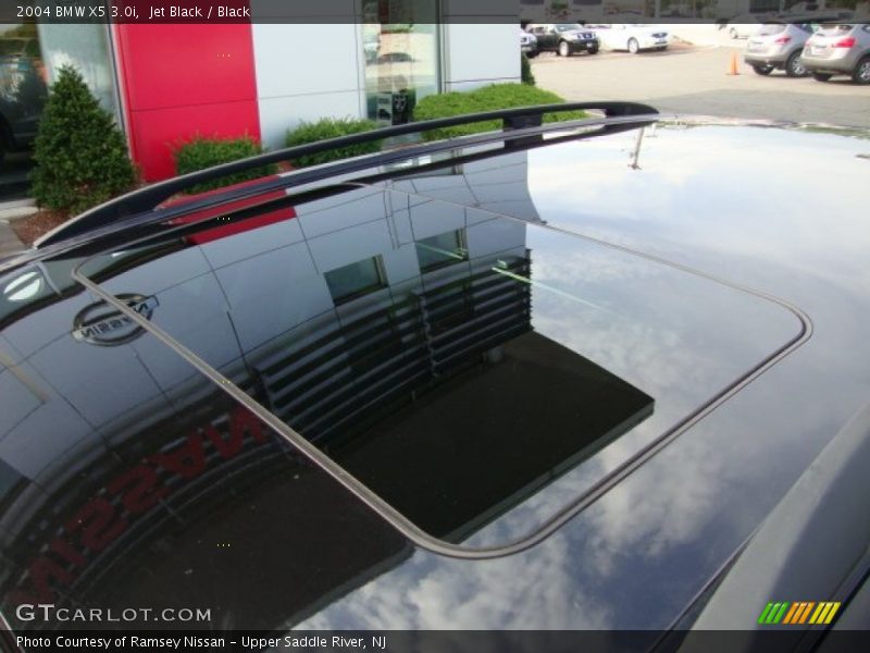 Jet Black / Black 2004 BMW X5 3.0i