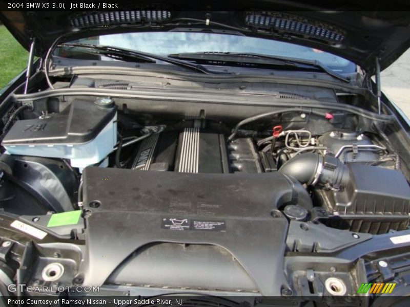 Jet Black / Black 2004 BMW X5 3.0i