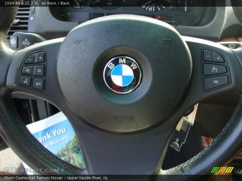 Jet Black / Black 2004 BMW X5 3.0i