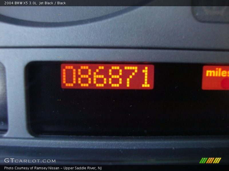 Jet Black / Black 2004 BMW X5 3.0i