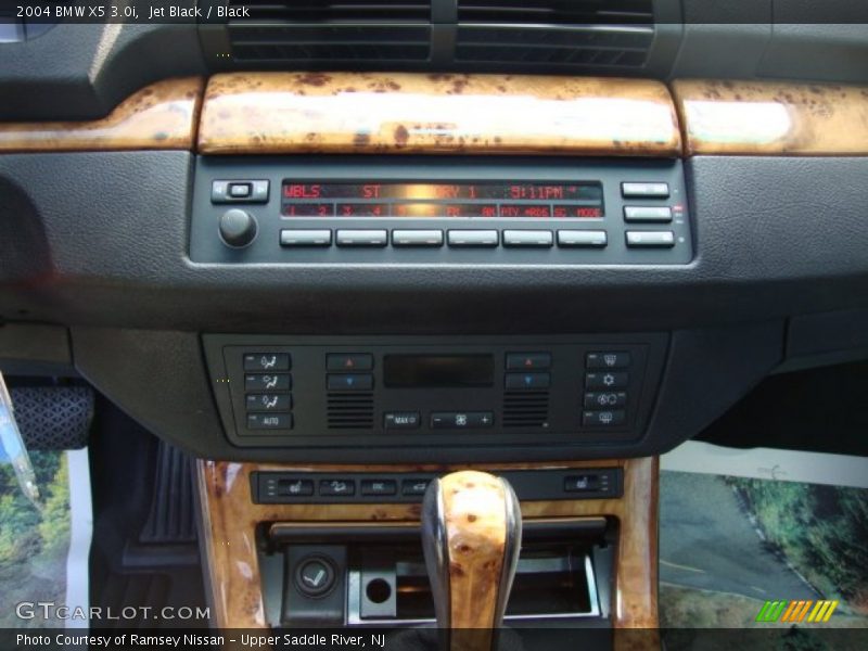 Jet Black / Black 2004 BMW X5 3.0i