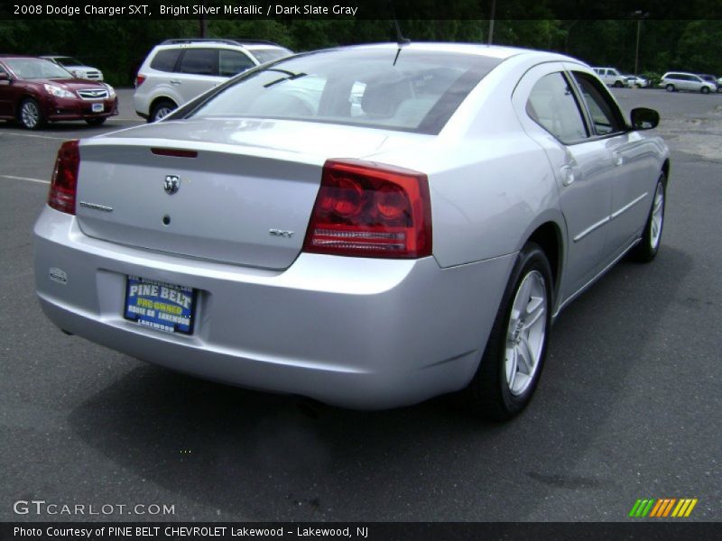 Bright Silver Metallic / Dark Slate Gray 2008 Dodge Charger SXT