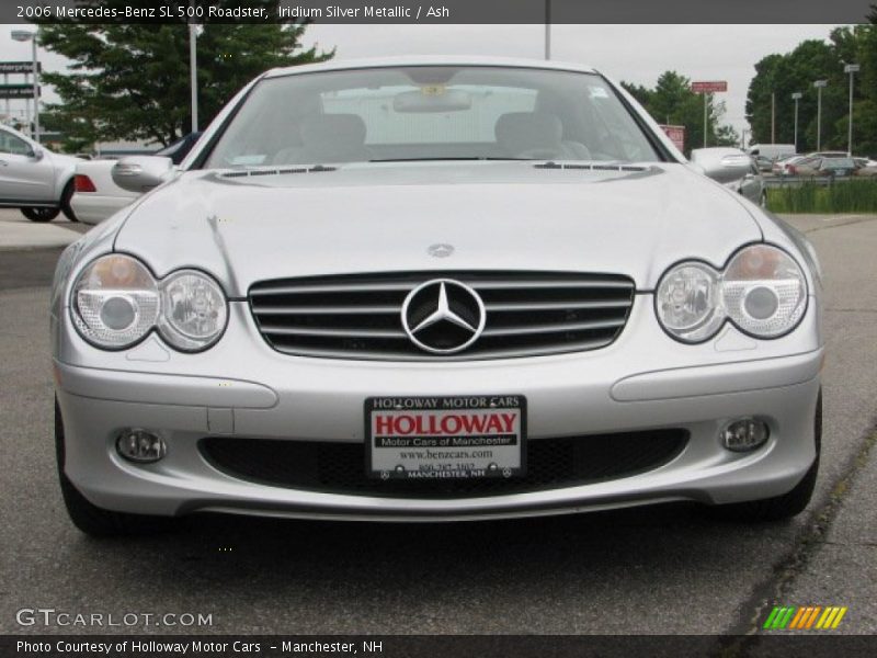 Iridium Silver Metallic / Ash 2006 Mercedes-Benz SL 500 Roadster