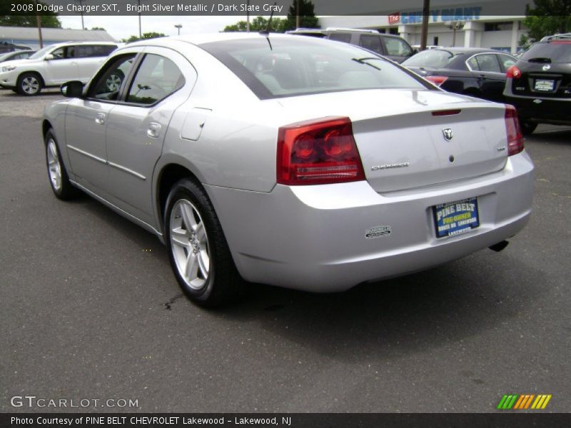 Bright Silver Metallic / Dark Slate Gray 2008 Dodge Charger SXT
