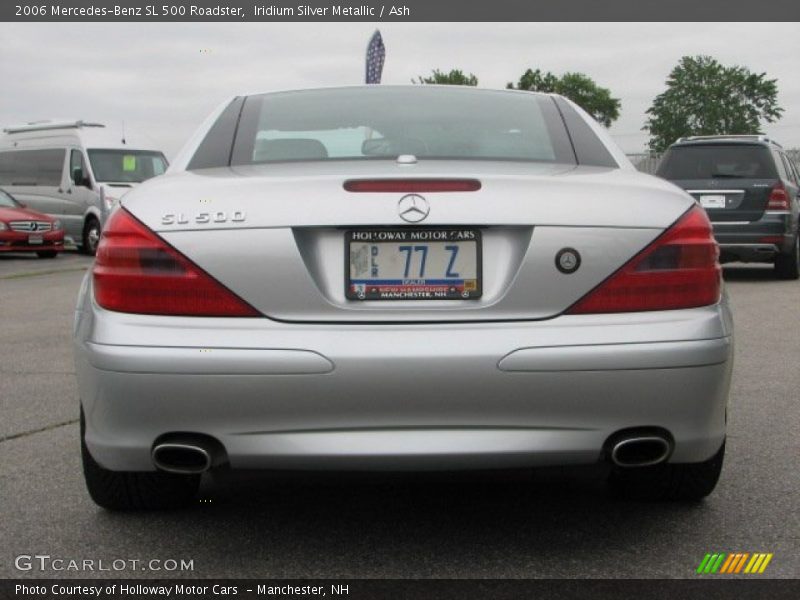 Iridium Silver Metallic / Ash 2006 Mercedes-Benz SL 500 Roadster