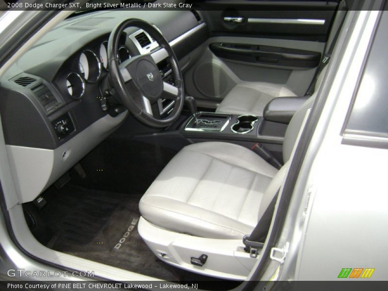 Bright Silver Metallic / Dark Slate Gray 2008 Dodge Charger SXT