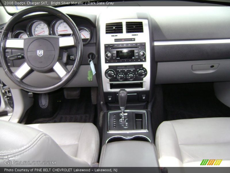 Bright Silver Metallic / Dark Slate Gray 2008 Dodge Charger SXT