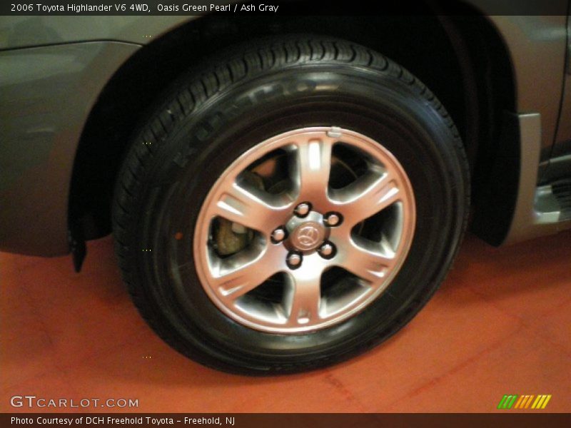 Oasis Green Pearl / Ash Gray 2006 Toyota Highlander V6 4WD
