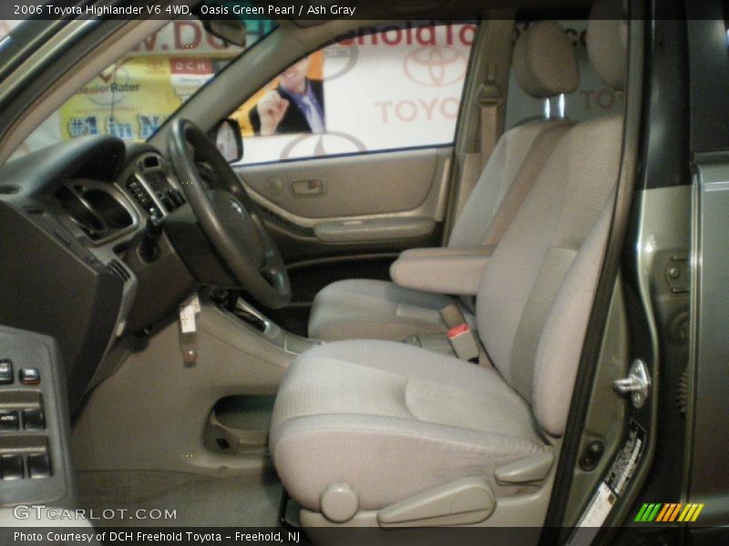 Oasis Green Pearl / Ash Gray 2006 Toyota Highlander V6 4WD