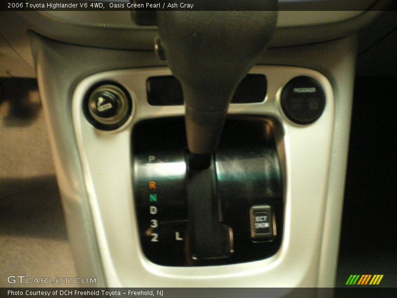 Oasis Green Pearl / Ash Gray 2006 Toyota Highlander V6 4WD