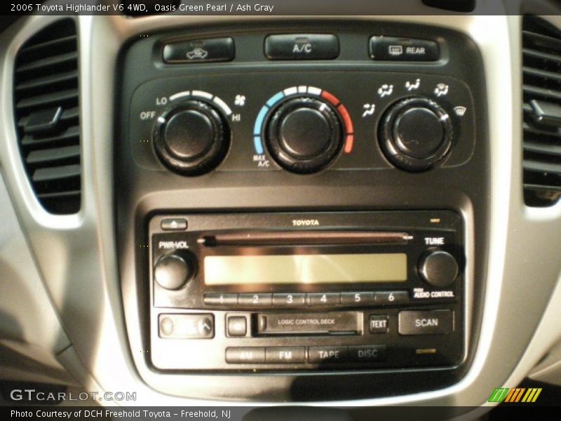 Oasis Green Pearl / Ash Gray 2006 Toyota Highlander V6 4WD
