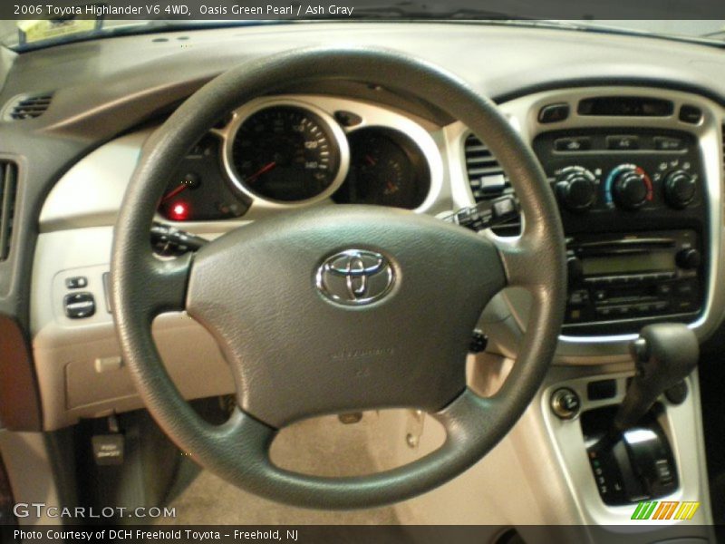 Oasis Green Pearl / Ash Gray 2006 Toyota Highlander V6 4WD