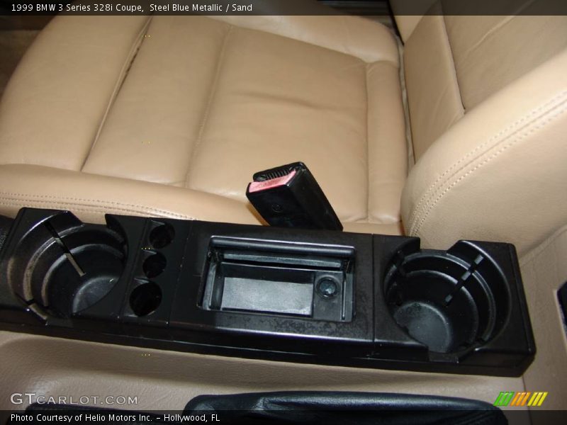 Steel Blue Metallic / Sand 1999 BMW 3 Series 328i Coupe