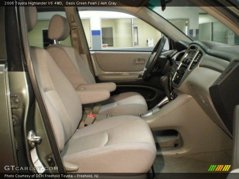 Oasis Green Pearl / Ash Gray 2006 Toyota Highlander V6 4WD