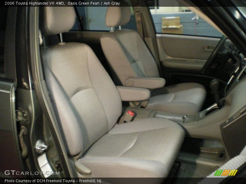 Oasis Green Pearl / Ash Gray 2006 Toyota Highlander V6 4WD