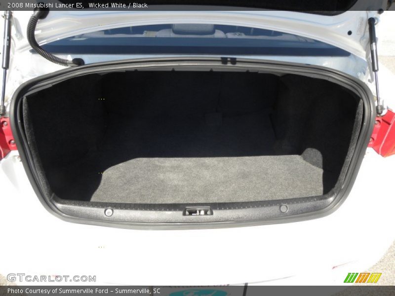Wicked White / Black 2008 Mitsubishi Lancer ES