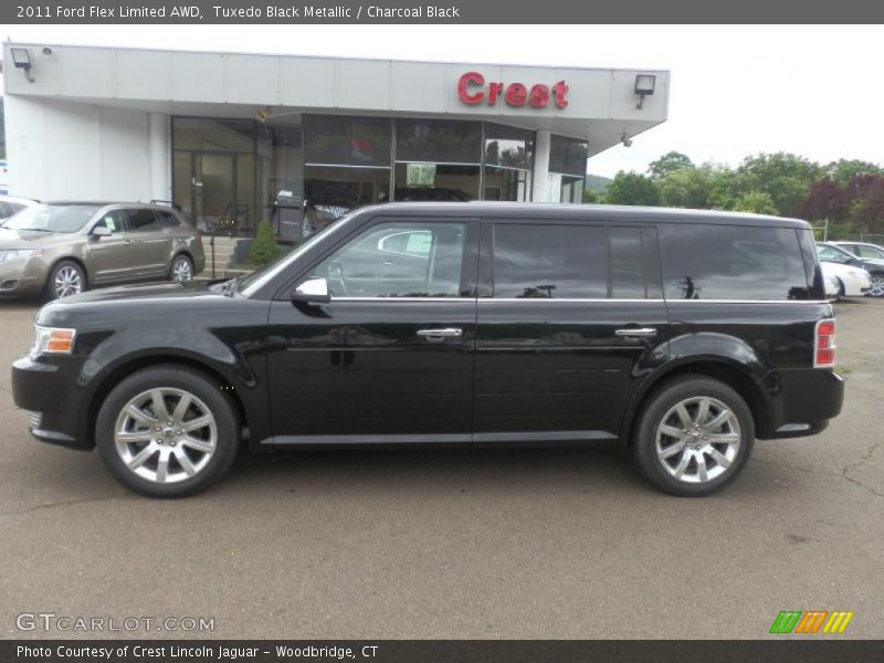 Tuxedo Black Metallic / Charcoal Black 2011 Ford Flex Limited AWD