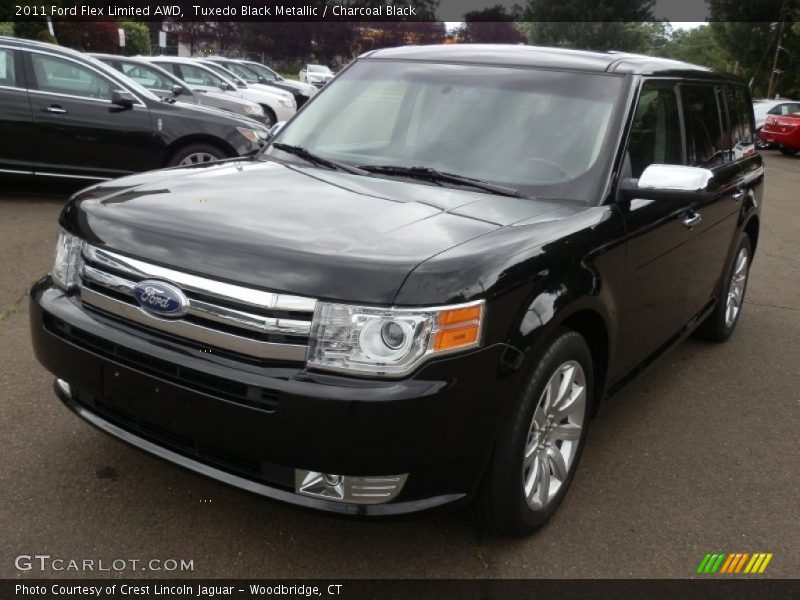 Tuxedo Black Metallic / Charcoal Black 2011 Ford Flex Limited AWD