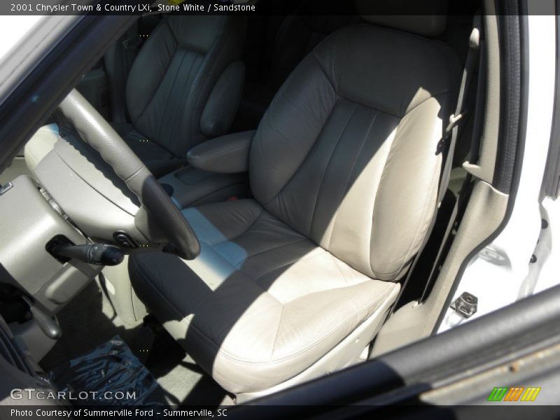Stone White / Sandstone 2001 Chrysler Town & Country LXi