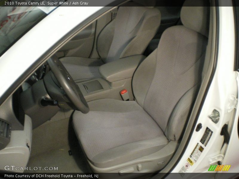 Super White / Ash Gray 2010 Toyota Camry LE