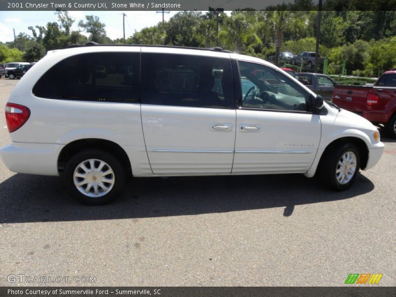 Stone White / Sandstone 2001 Chrysler Town & Country LXi