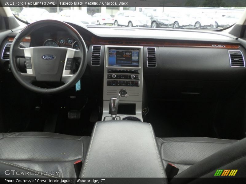 Tuxedo Black Metallic / Charcoal Black 2011 Ford Flex Limited AWD