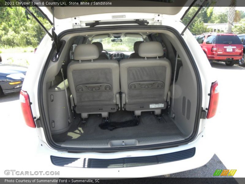 Stone White / Sandstone 2001 Chrysler Town & Country LXi