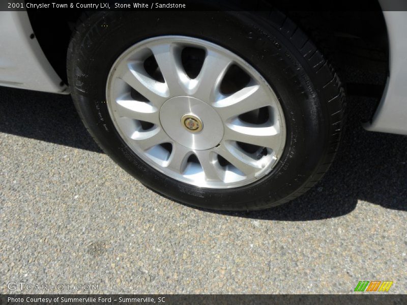 Stone White / Sandstone 2001 Chrysler Town & Country LXi